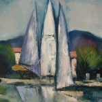 Jedra, 60x50 cm, oil on canvas, 2007. 60x50 cm, oil on canvas