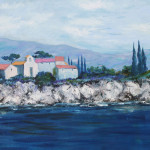 Obala, 50×40 cm, oil on canvas, 2013.
