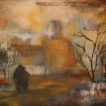 Motor u magli, 60x50 cm, oil on canvas, 2007. 60x50 cm, oil on canvas