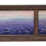Lavender window, 50x30 cm, mixed technique, 2010. 50x30 cm, mixed technique