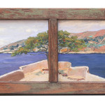 Window, 59x28 cm, mixed technique, 2010. 59x28 cm, mixed technique