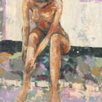 Nude, 26x36 cm, oil on canvas, 2009. 26x36 cm, oil on canvas