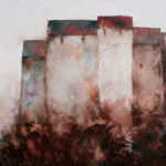Lost house, 100x100 cm, oil on canvas, 2010. 100x100 cm, oil on canvas
