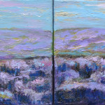 Lavanda, 40x15 cm, oil on canvas, 2009. 40x15 cm, oil on canvas