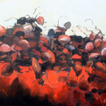 Ants, 100x75 cm, oil on canvas, 2009. 100x75 cm, oil on canvas