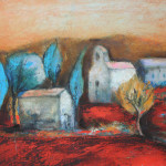 Pejsaž, 60x50 cm, oil on canvas, 2009. 60x50 cm, oil on canvas