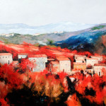 Draguć, 120x100 cm, oil on canvas, 2009. 120x100 cm, oil on canvas