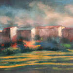 Napušteno selo, 100x50 cm, oil on canvas, 2010. 100x50 cm, oil on canvas