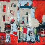 Ruins, 60x50 cm, oil on canvas, 2009. 60x50 cm, oil on canvas