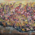 Cvijeće, 80×50 cm, oil on canvas, 2013.