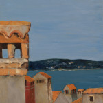 Roofs of Rovinj III, 60x80 cm, oil on canvas, 2014. Roofs-of-Rovinj-5_60x80cm