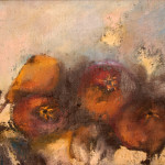 Pomegranates and a pear, 40,5 x 33,5 cm, oil on canvas Pomegranates and a pear, 40,5 x 33,5 cm, oil on canvas