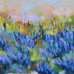 Lavanda III, 20×25 cm, oil on canvas, 2016. Lavanda III