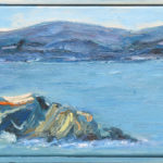Cove, 20×50 cm, oil on canvas, 2016 Cove