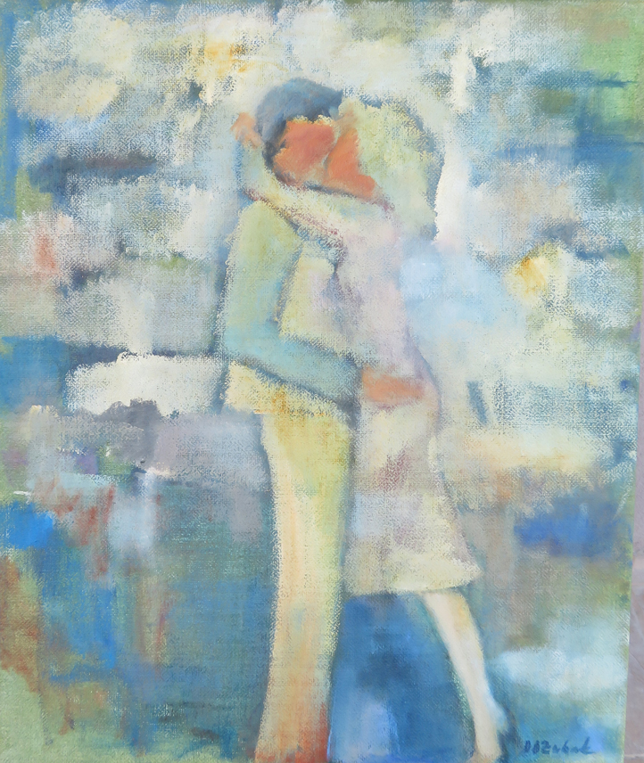 Couple, oil on canvas, 50x60 cm, 2019.